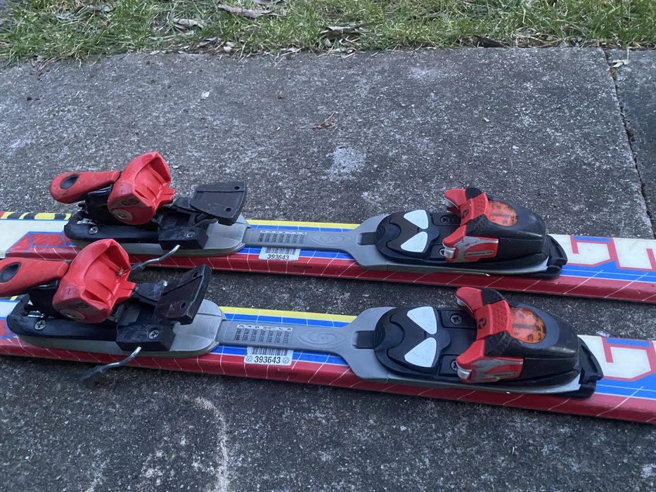 Narty z zapieciami salomon 145