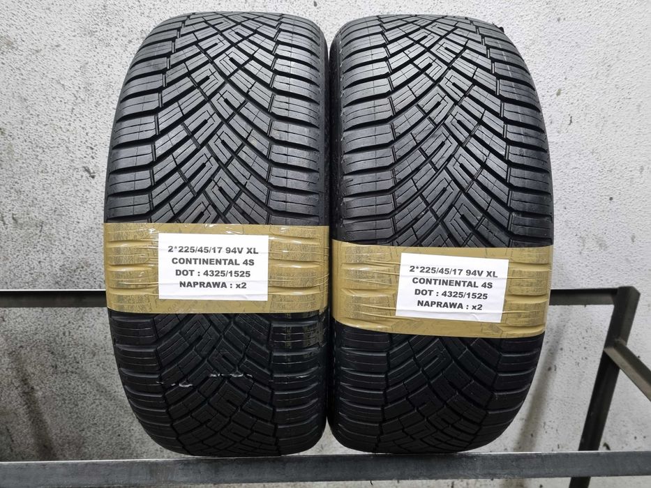 225/45/17 94V Continental All Season Contact 2 PARA OPON Dot.2025R