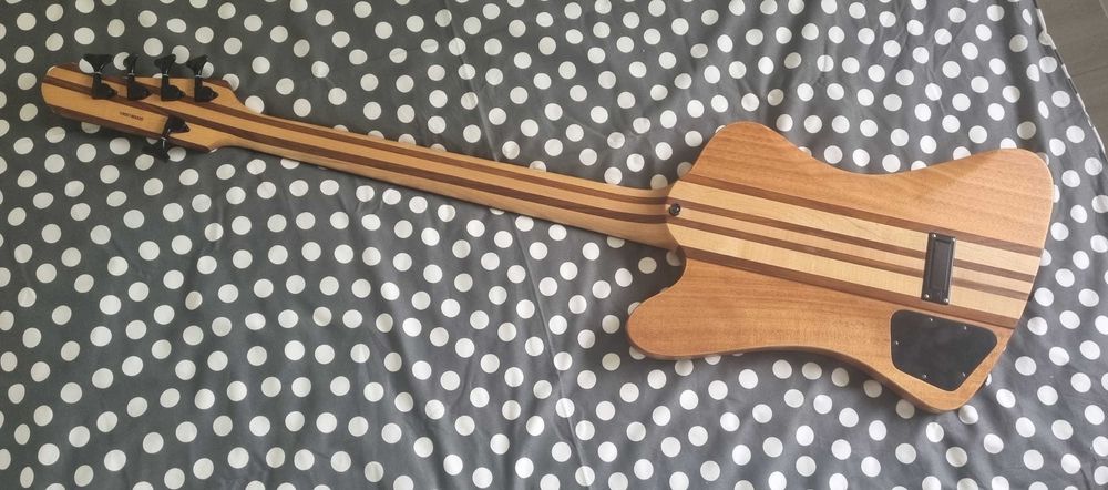 Thunderbird V 5 strun Epiphone Pro  Natural Oil aktywna elektronika bas gitara basowa