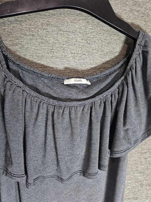 Плаття Colins чорно-біле