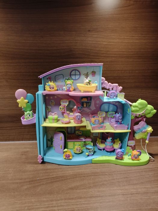 Moji pops, mojipops, domek, party, figurki, zestaw