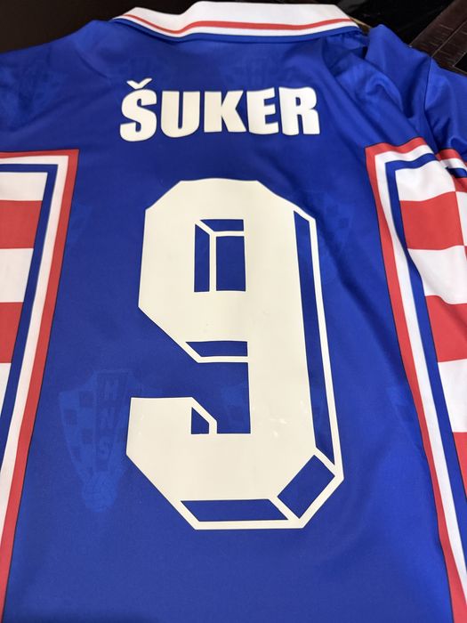 Camisola Croácia Suker