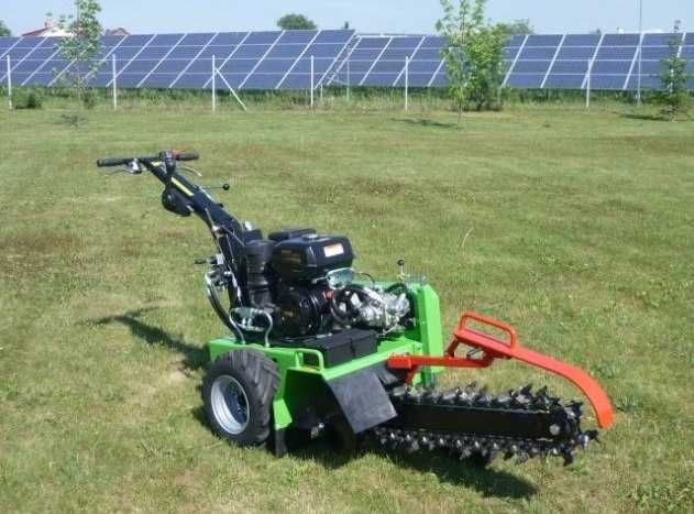 Koparka łańcuchowa z napędem Laski TR 60 HC – wynajem! Idealna do rowów i wykopów!