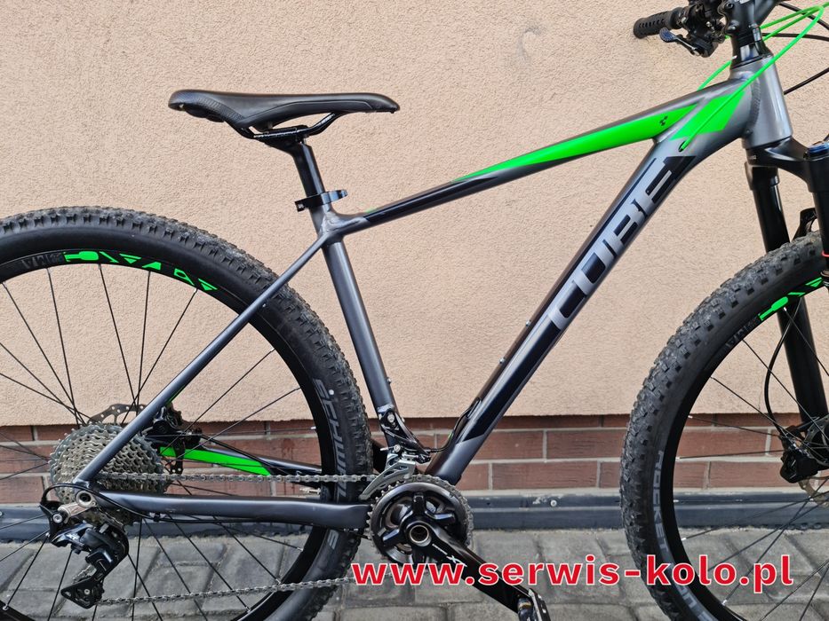 Rower górski MTB CUBE koła 29 SHIMANO DEORE XT  ROCKSHOX aluminium rabat WYSYŁKA FV23%
