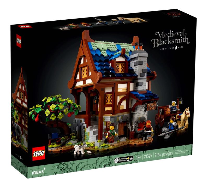 LEGO 21325 Ideas Średniowieczna kuźnia