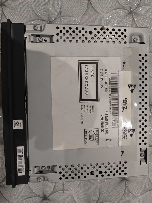 Radio do Nissana QASHQAI