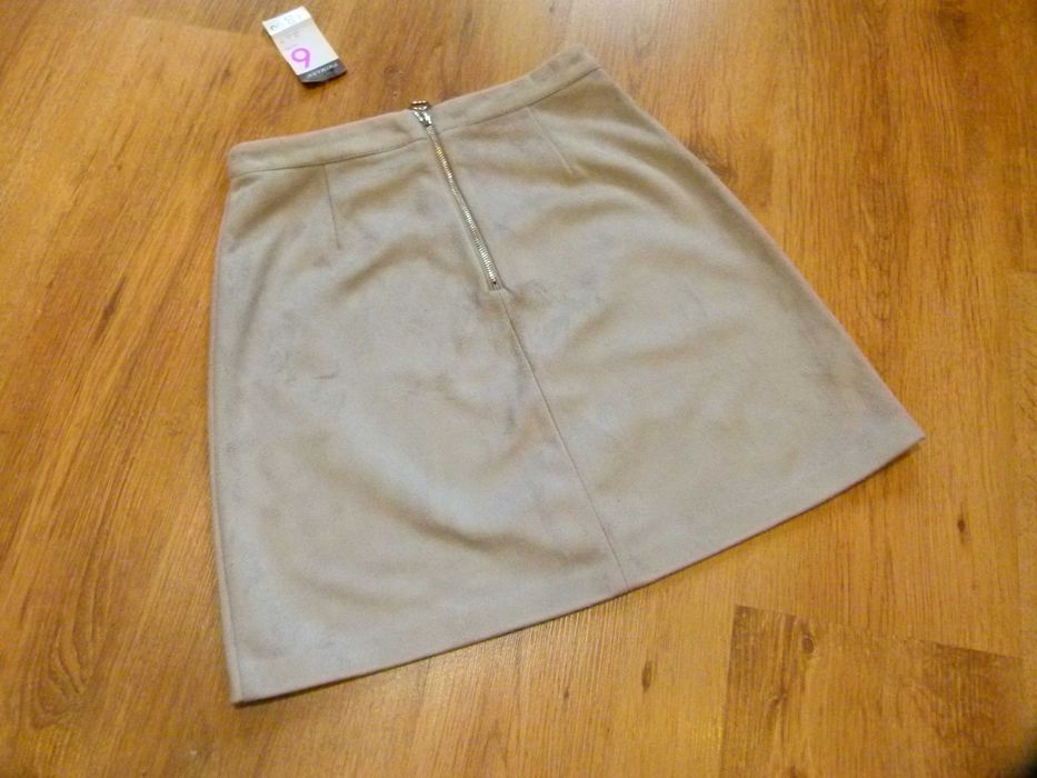 Nowa Primark spódnica zamszowa szara rozmiar 34 XS