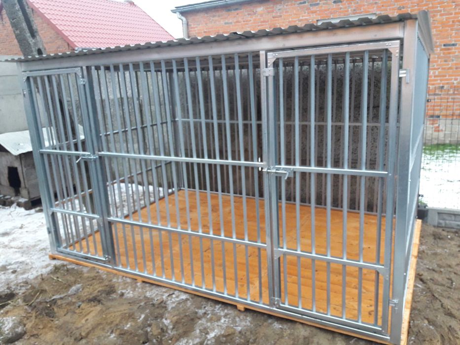 Kojec / Boks dla psa 3x2 OCYNKOWANY Na wymiar.  Producent.