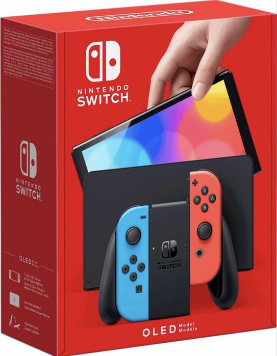 Nintendo Switch oled Нова. Є білого та такого кольору як на фото