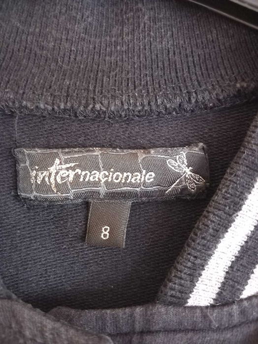Ładna kurteczka bomberka "Internacionale" , rozmiar UK 8 , EUR S / 36