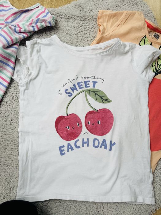 Zestaw koszulek rozm. 128