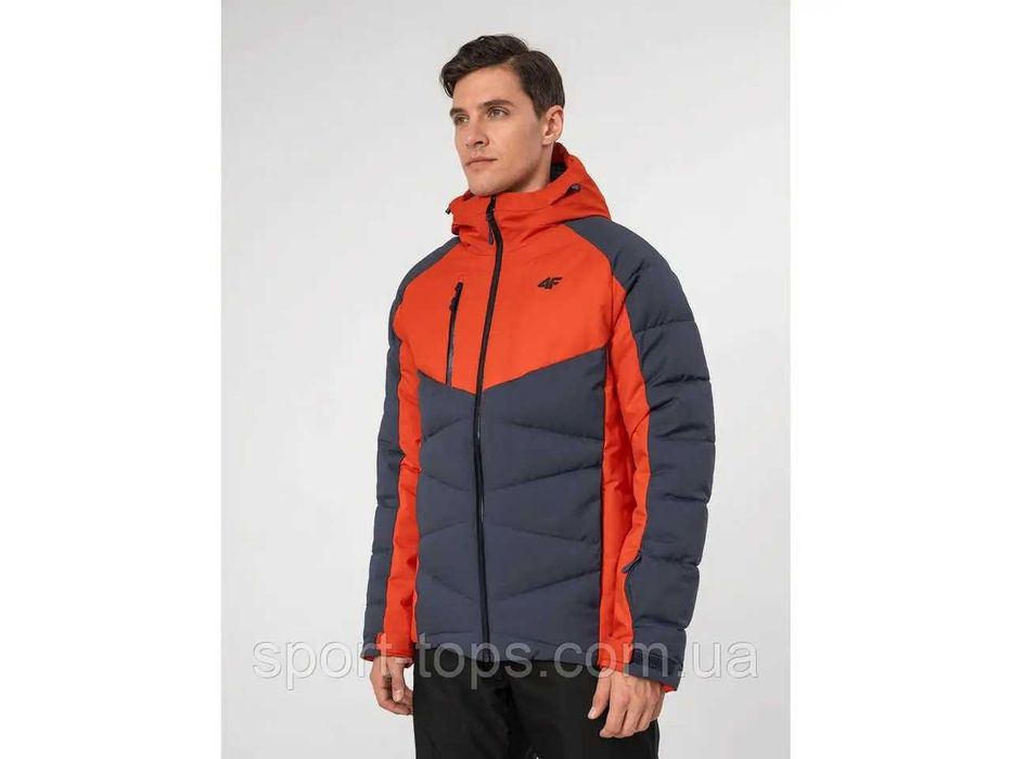 Куртка гірськолижна чоловіча 4F червона