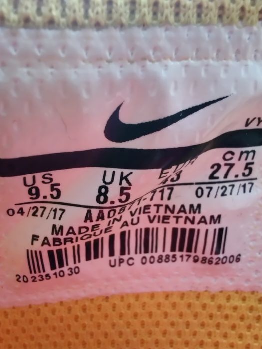 Buty, adidasy, trampki NIKE supreme AirForce2 SB AF2 LOW roz 43 27,5cm