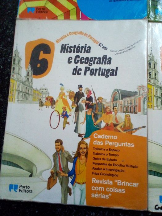Livros escolares 6* ano