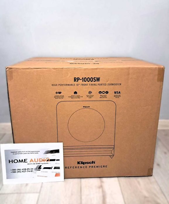 Сабуфер Klipsch RP-1000SW В наявності! (RP-1200SW/RP-1400SW/RP-1600SW)