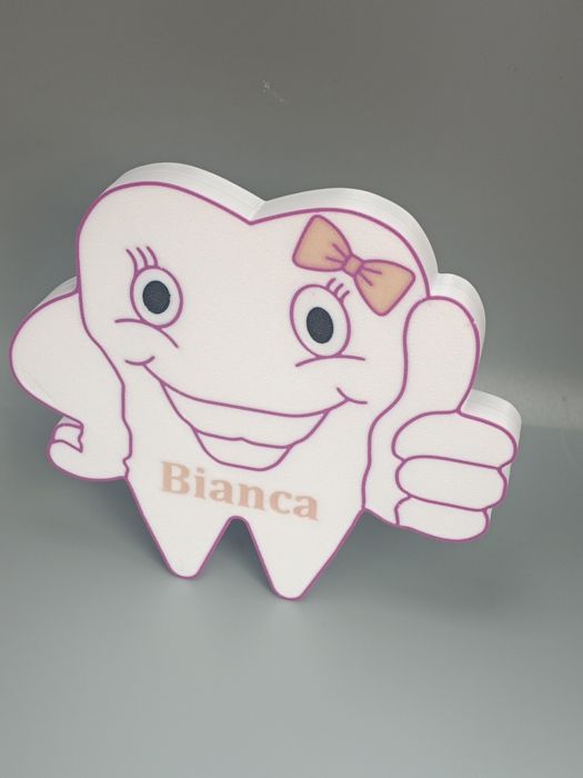 Caixa dentes de leite.