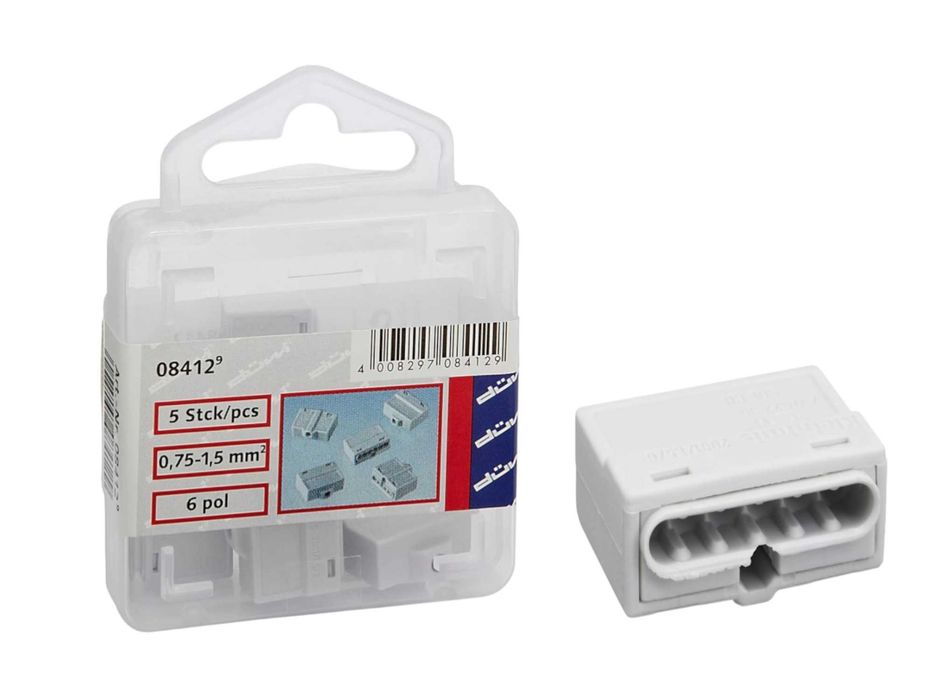Düwi - Szybkozłączka 5 szt. 6 x 0,75 - 1,5 mm²
