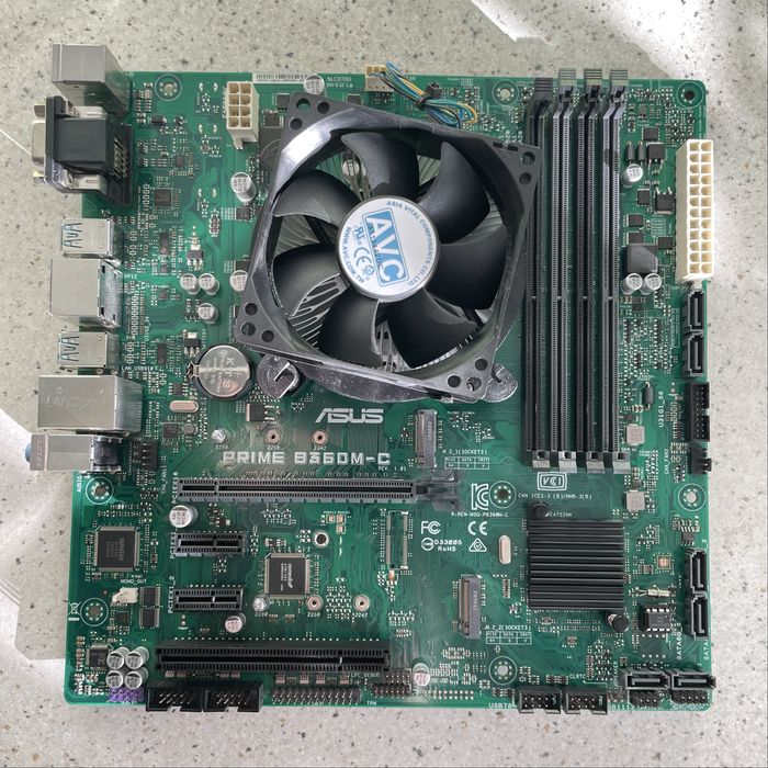 Комплект Asus Prime B360M-C + Intel Core i5-9600K