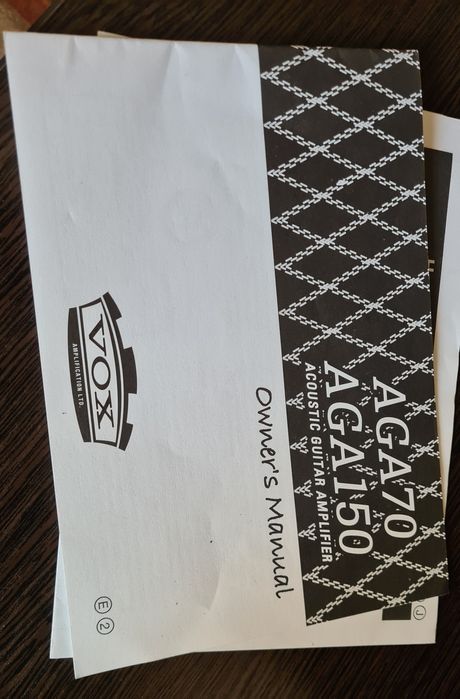 VOX. AGA 150. Комбопідсилювач для акустичної гітари..