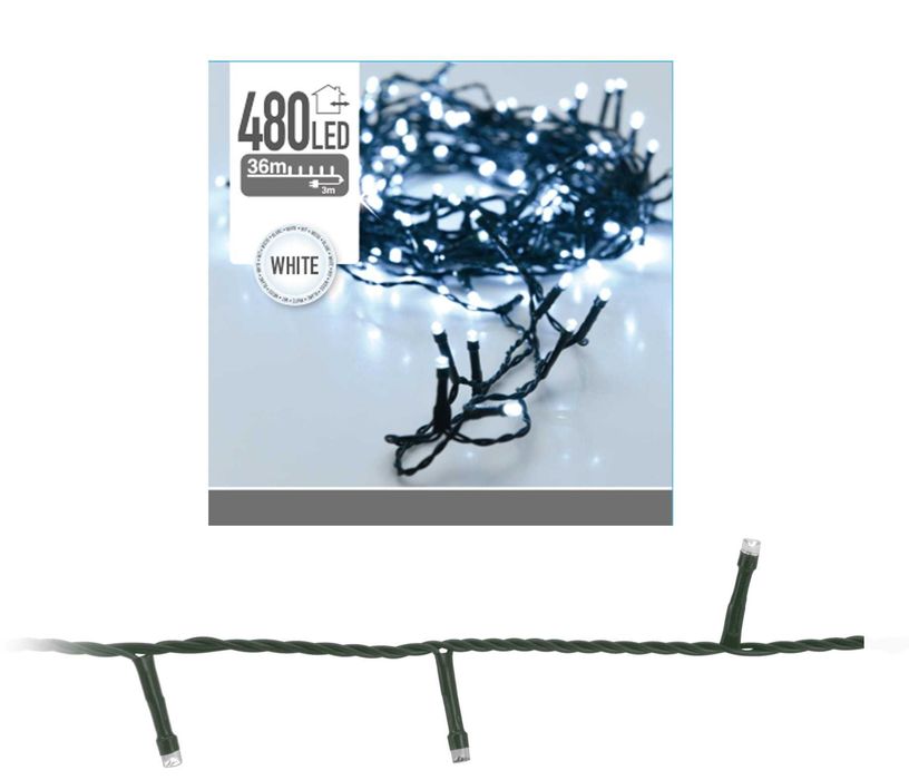 Łańcuch Świetlny Gałąź 1512 lampek LED timer