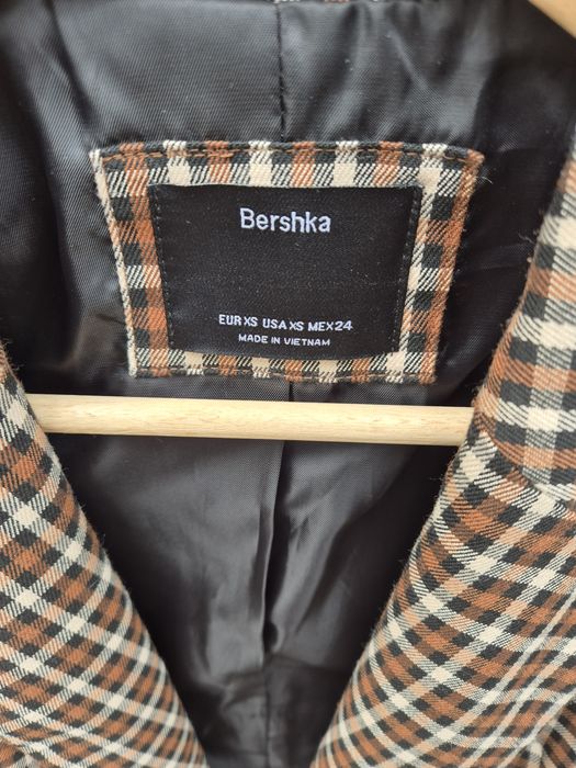 Marynarka w kratkę Bershka XS/34