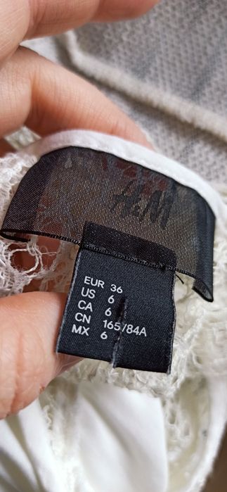Sg Piękny kobiecy i seksowny top bluzeczka 36 , S H&M top
