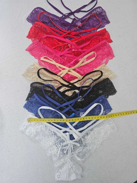 Majtki damskie koronkowe M
