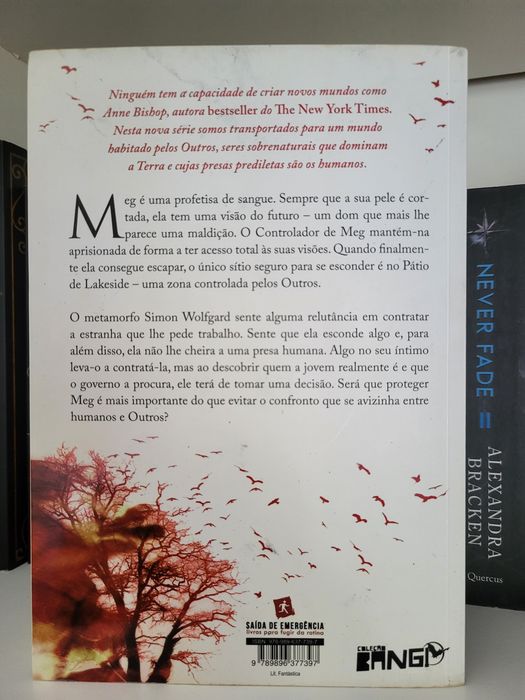 Livro Letras Escarlates de Anne Bishop