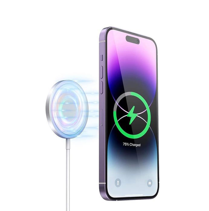 Szybka Ładowarka Indukcyjna MagSafe 15W do iPhone i QI kabel ładowania