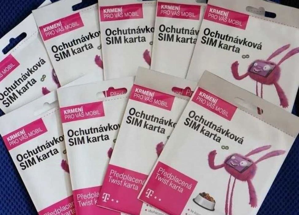 ANONIMOWE KARTY SIM Czechy Startery działające Aktywne Warszawa