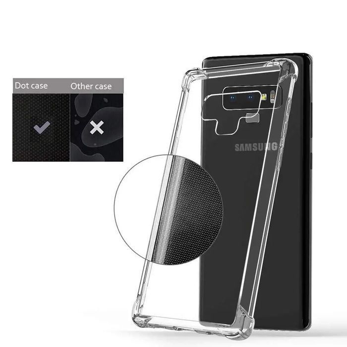 Etui Silikon Antishock Samsung A72 4G Bezbarwny