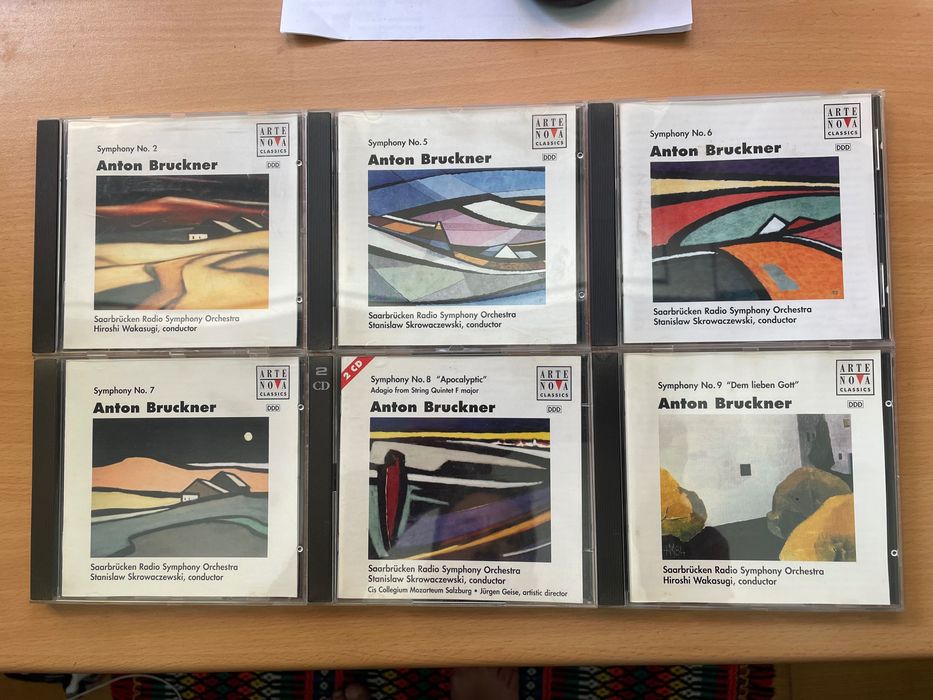 CDs: 6 Bruckner Symphonies – Saarbrücken Radio Symphony Orchestra