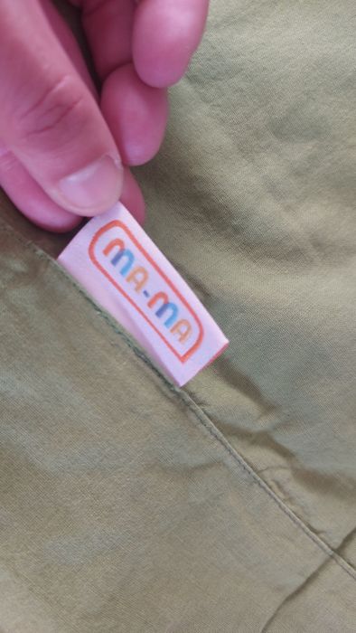 Canguru verde MaMa para bebé, em muito bom estado