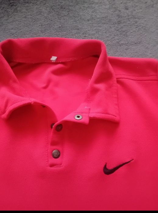 #Nike koszulka polo czerwona