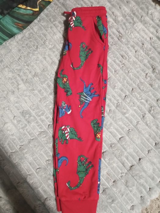 Spodnie świąteczne chłopięce 122