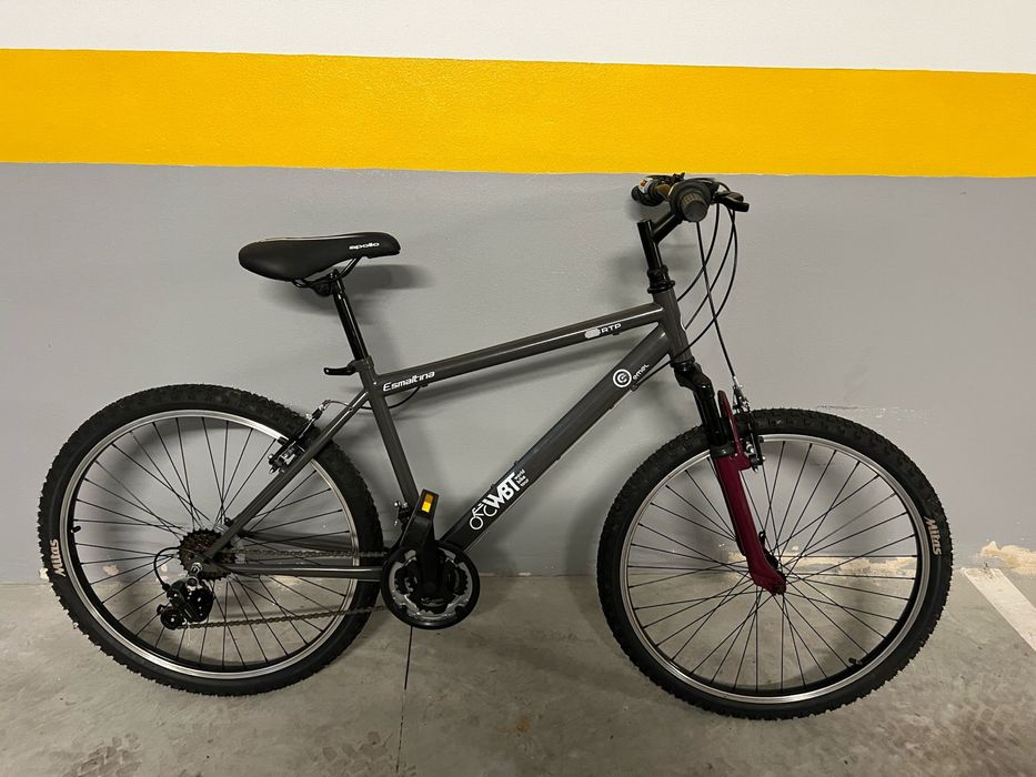 Bicicleta da decatlhon como nova com mudanças shimano