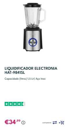 Liquidificador Electronia 600W Blender