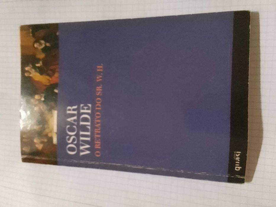 Livro "O Retrato do Sr. W.H." de Oscar Wilde