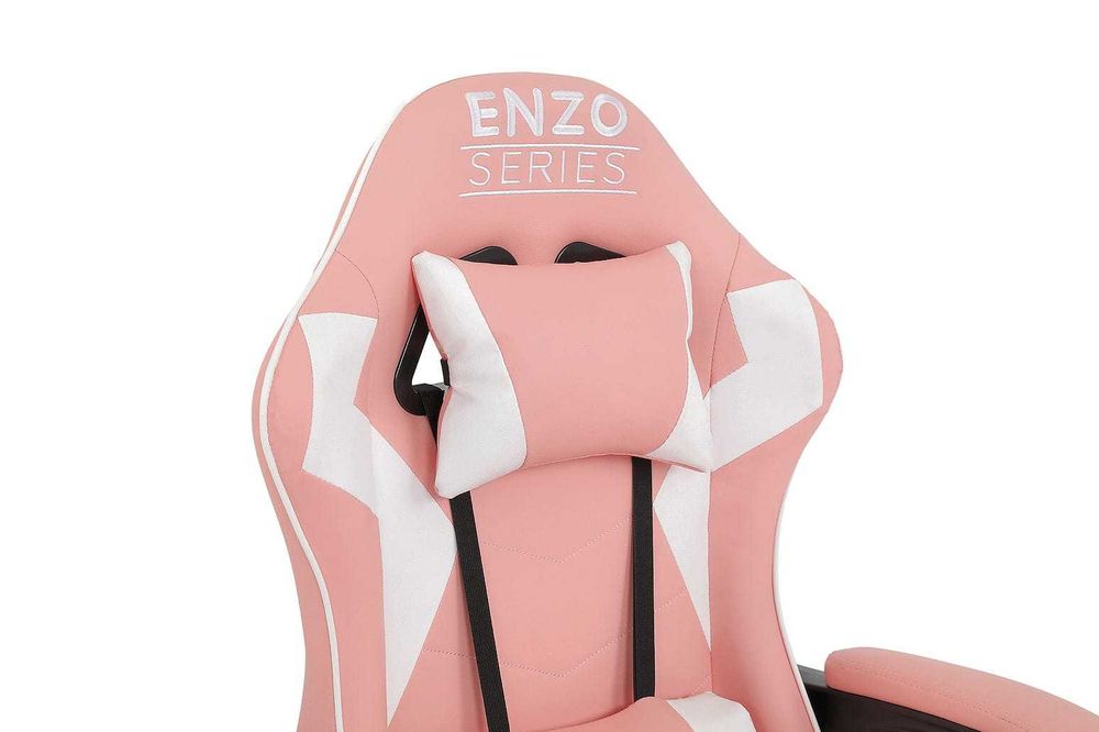 Fotel gamingowy różowy EXTREME ENZO Pink | Twoje stylowe centrum dowodzenia! Regulacja