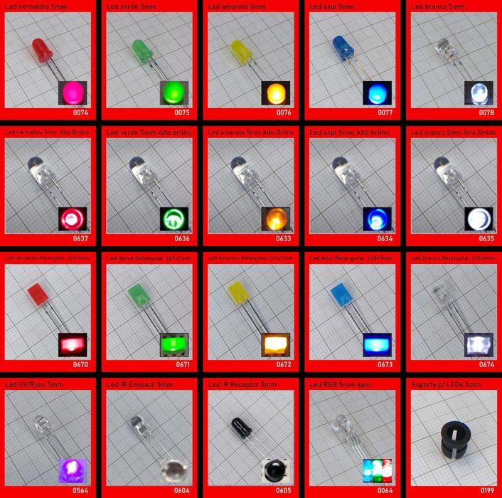 Led (Diodo Emissor Luz)