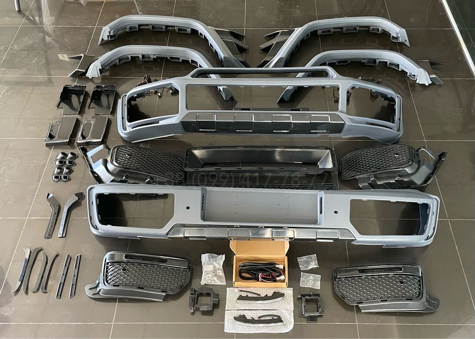 Обвес BRABUS 700 800 900 Mercedes W463A W464 W463 Спойлер Бампер Арки Расширители