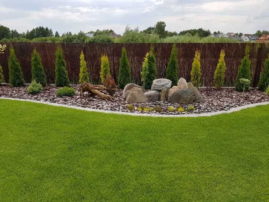maty wiklinowe mata wiklinowa PARZONA 200cm x 5m  mata IMPREGNOWANA