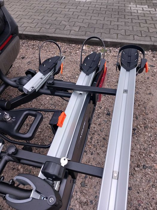 Aguri Active Bike Pro 2 Silver Platforma rowerowa na 2 rowery + 1. Bagażnik rowerowy na hak na 2 rowery plus dostawka