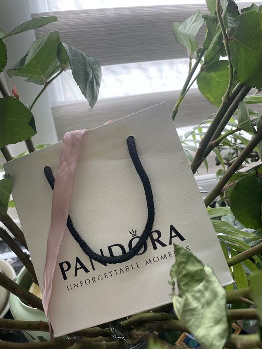 Браслет, 925 Срібло PANDORA + 1 шарм ОРИГІНАЛ
