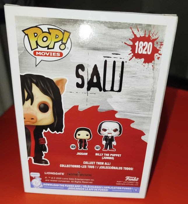 Funko Pop Saw Chase Original & Novo