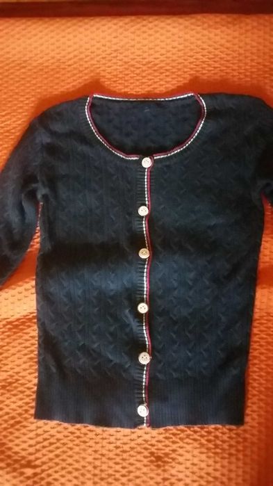 Sweterek granatowy vodka & lemon rozmiar M