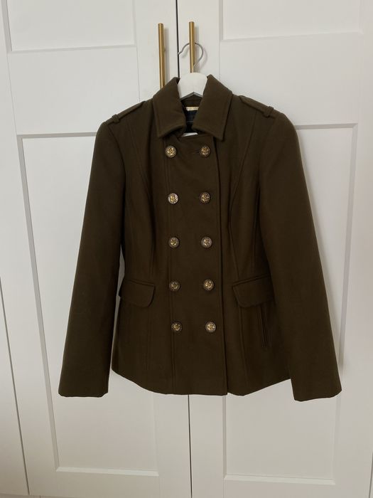 Sobretudo Verde Militar - Novo