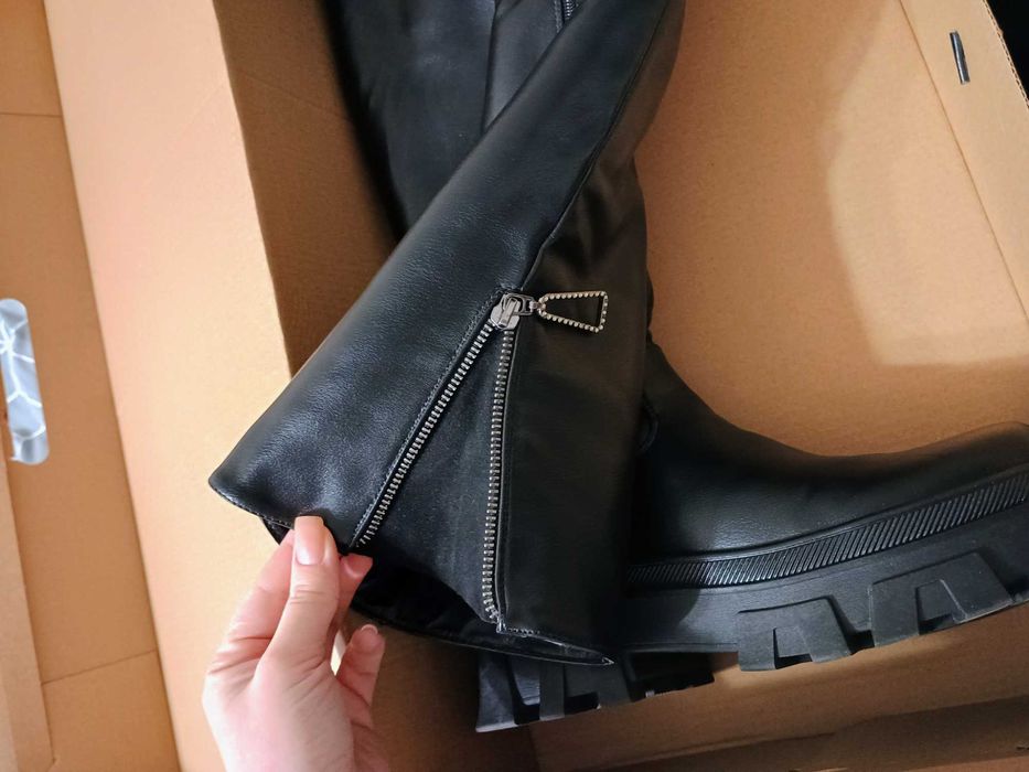 Ботфорти зима 38р