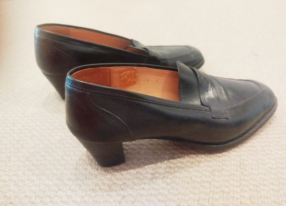 Mocassins de salto da sapateira Loris (Tam. 39) – Alta Qualidade e Conforto