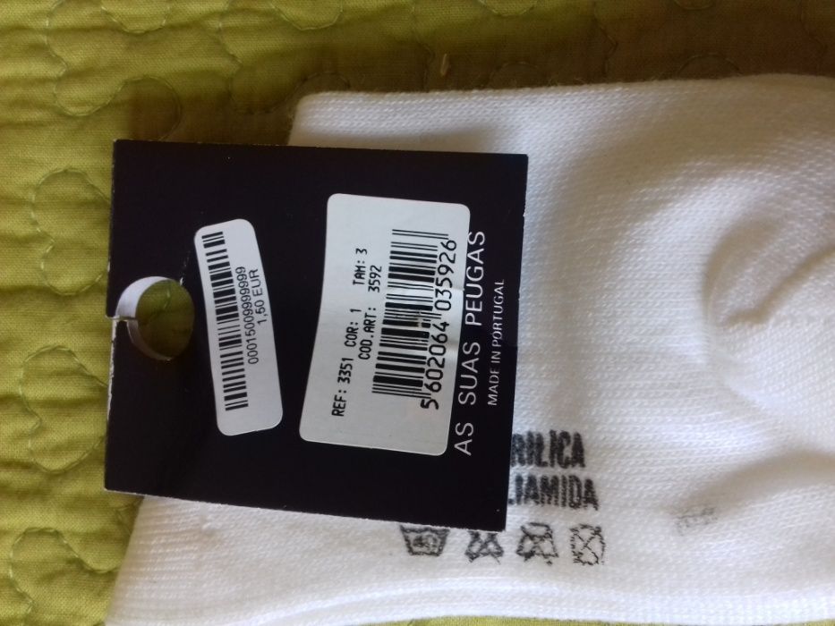 Meias menina, tam 3 NOVAS